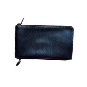 Lodis slim zip travel wallet RDIF black